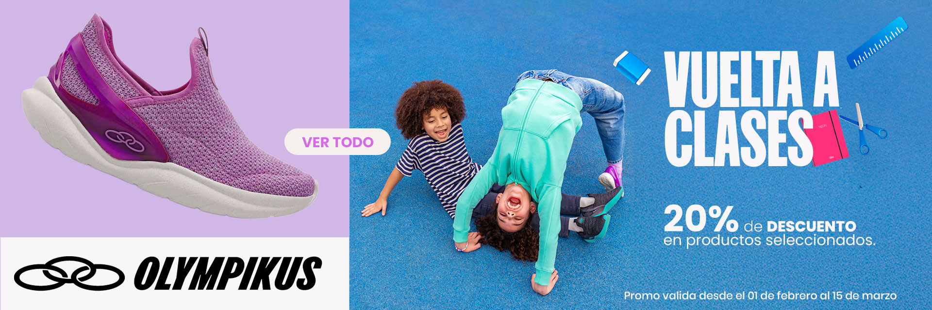 De regreso al cole, con el mejor calzado